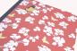 Preview: Red folder with black linen edges for your home office